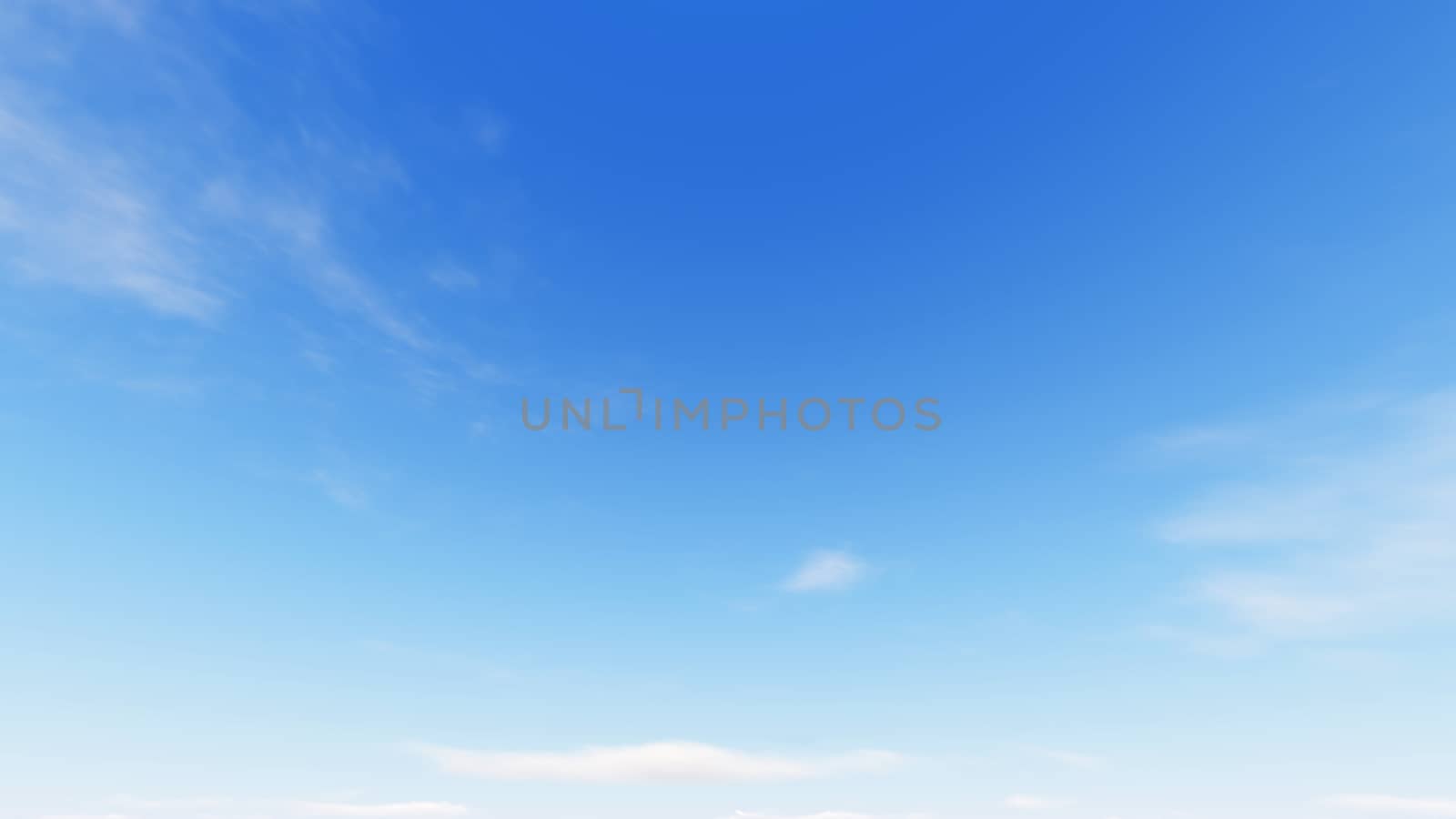 Cloudy blue sky abstract background, 3d illustration by teerawit