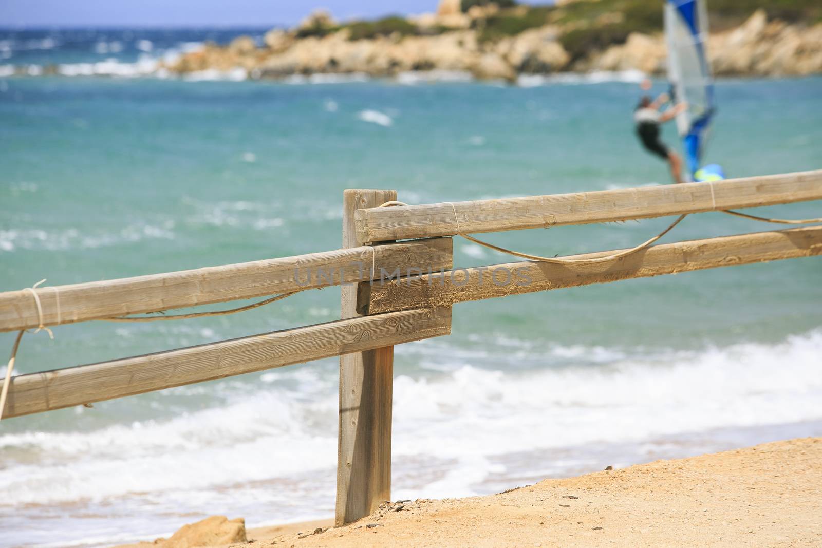 Windsurf tables in a windsurf competition