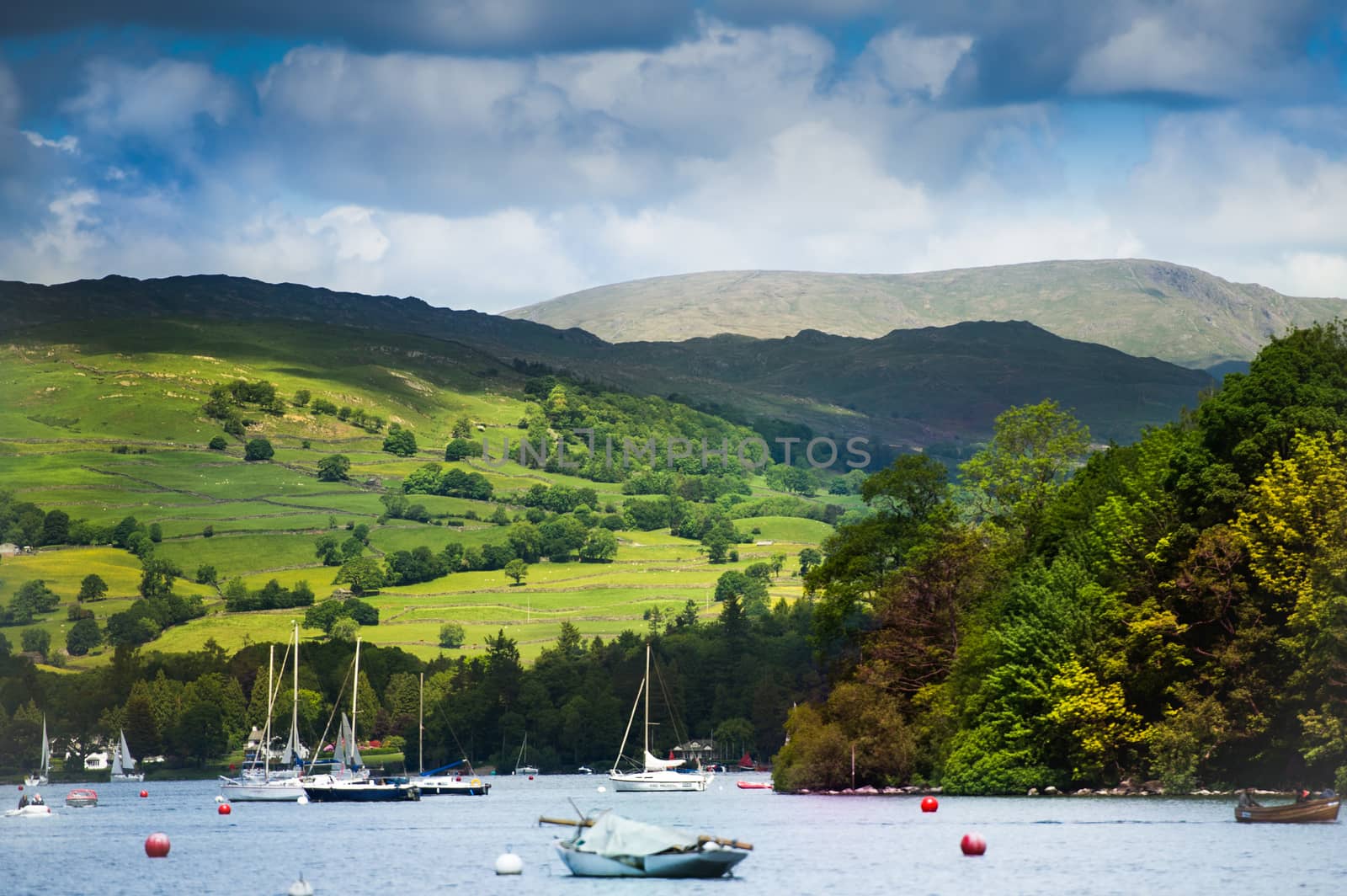 boats sailing in good weather