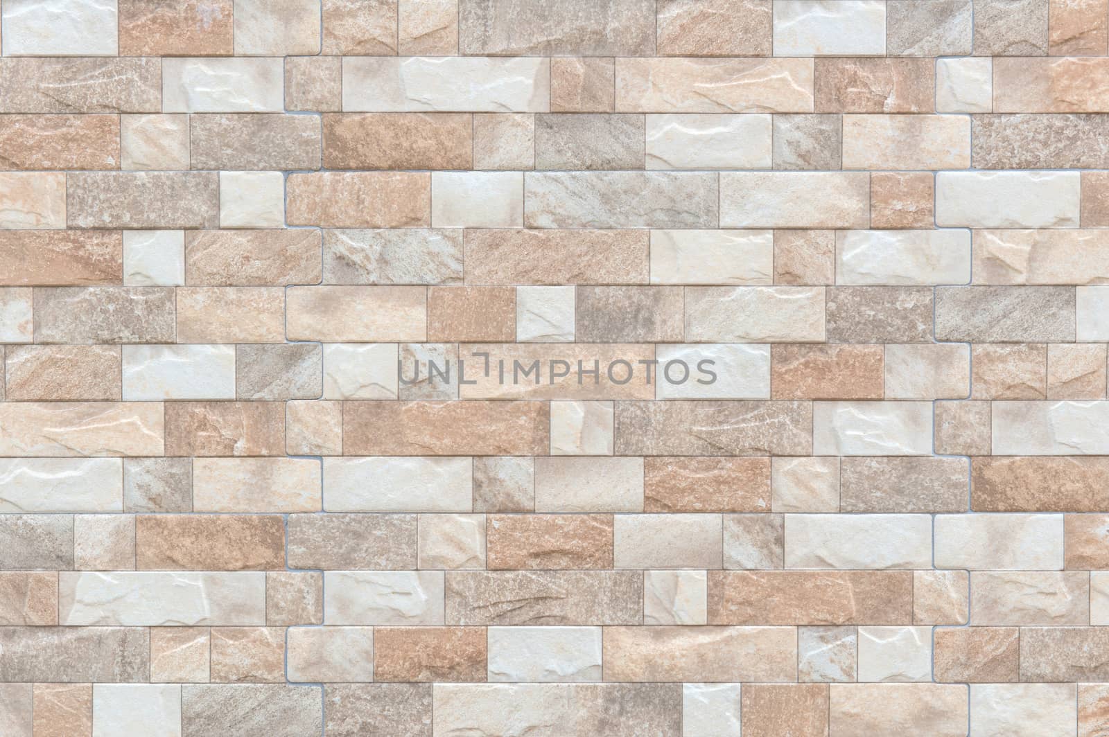 Background of brick wall texture pattern for design by casanowe