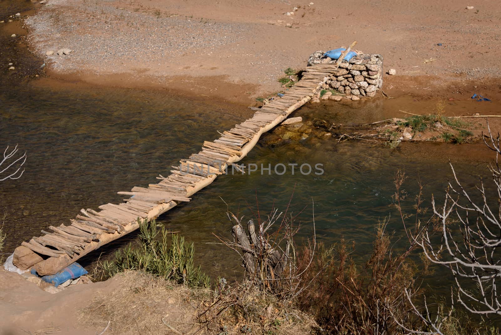 Scenic landscape, Atlas Mountains, Morocco by johnnychaos