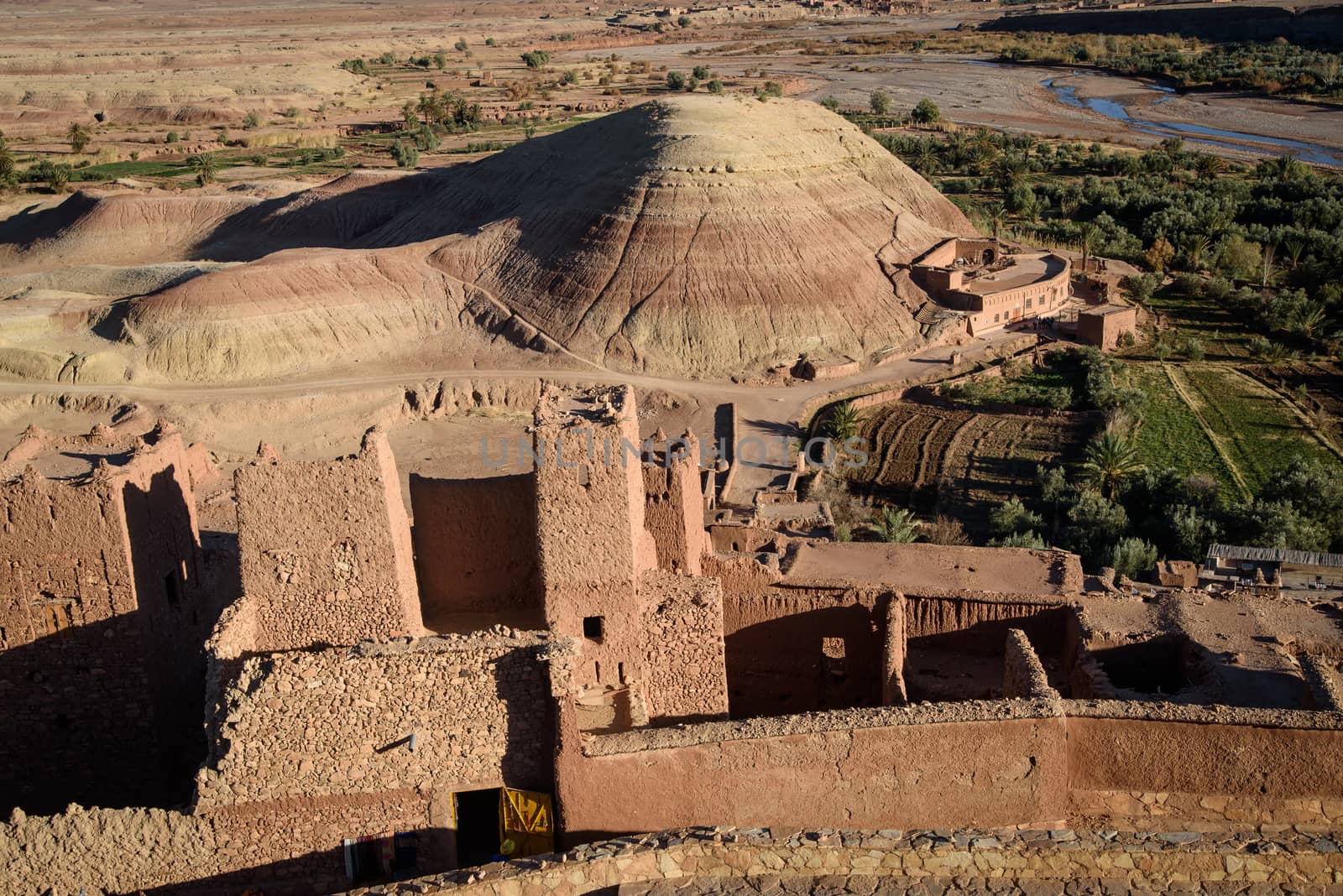 Kasbah Ait Ben Haddou, Morocco, Africa. UNESCO World Heritage Site.