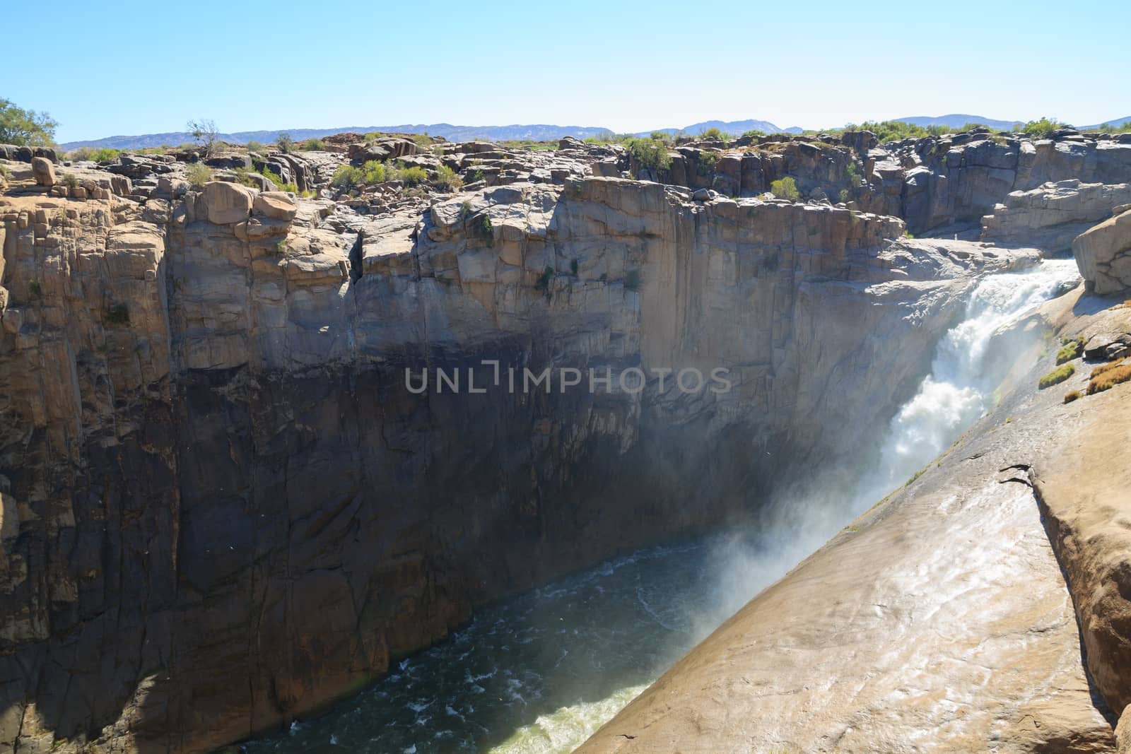 A view from Augrabies falls, South Africa