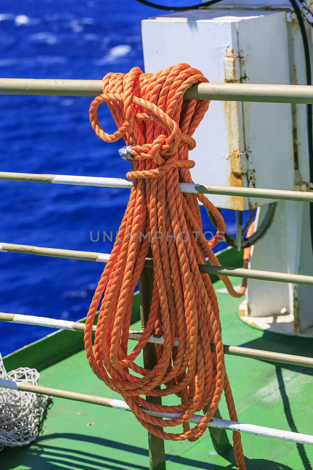 Detail of interior  of a cruise ship