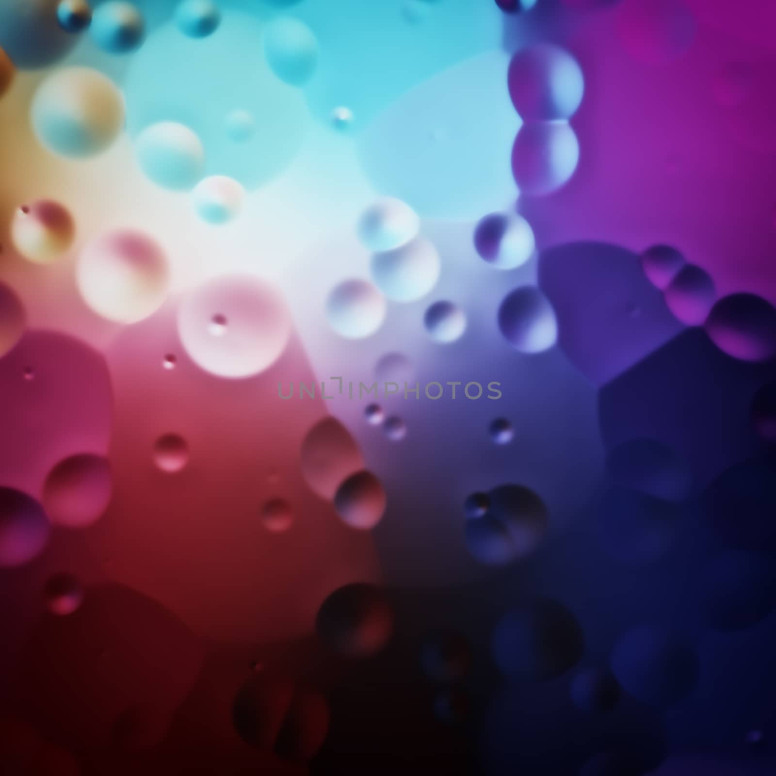 colorful oil drops background by magann