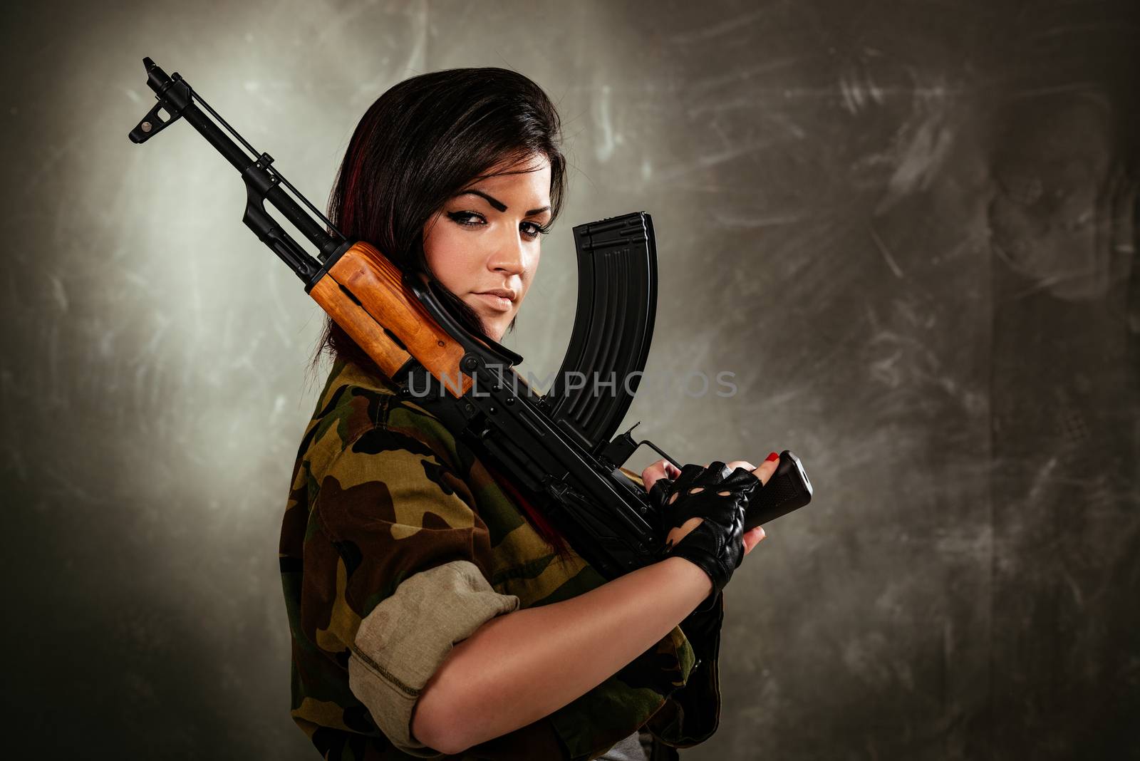 Woman Soldier by MilanMarkovic78