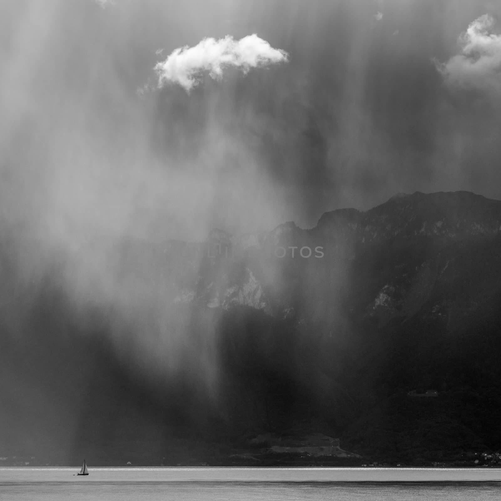 Storm Passing over Lake Geneva by phil_bird