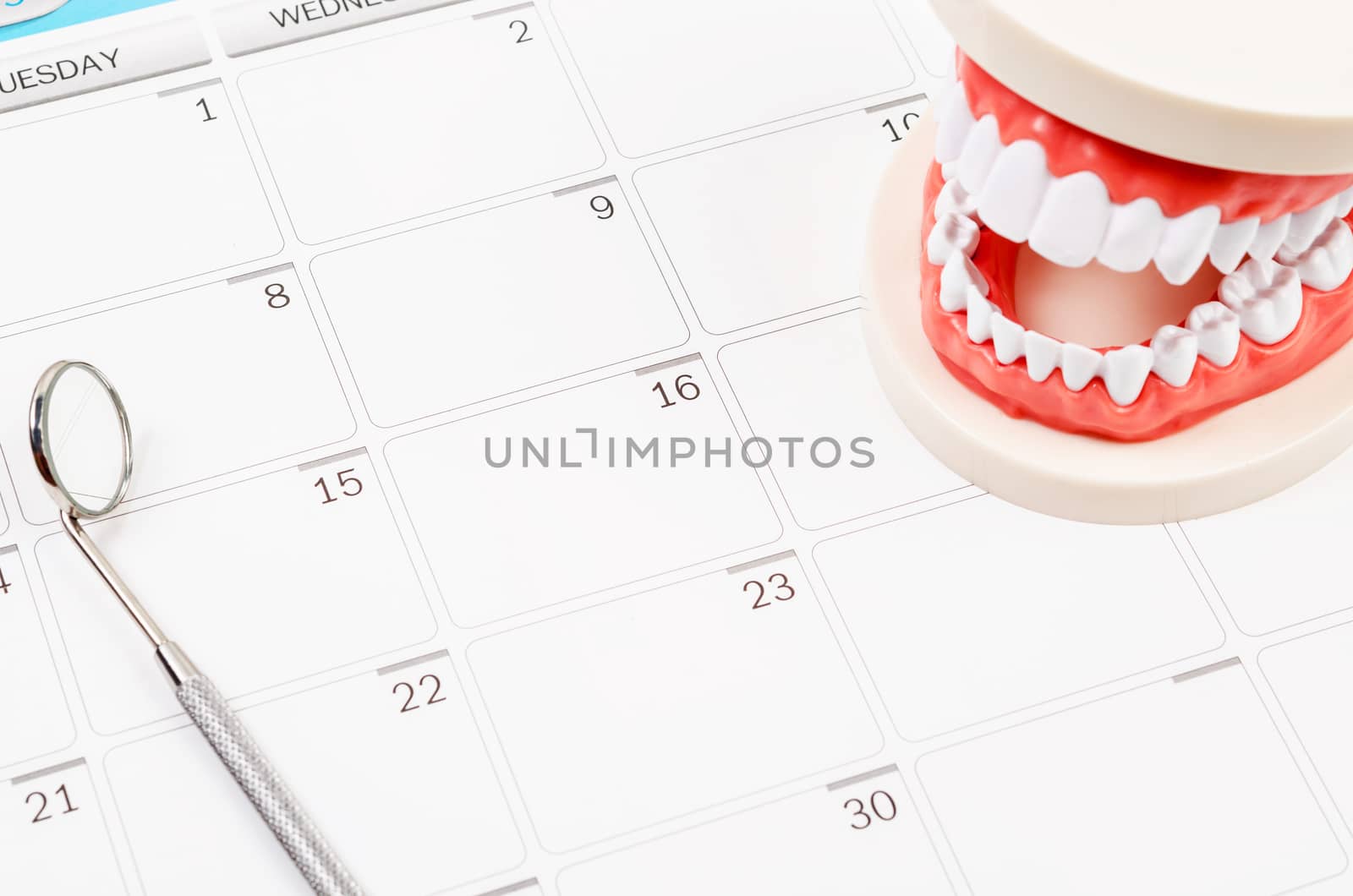 Dental appointment concept. by Gamjai