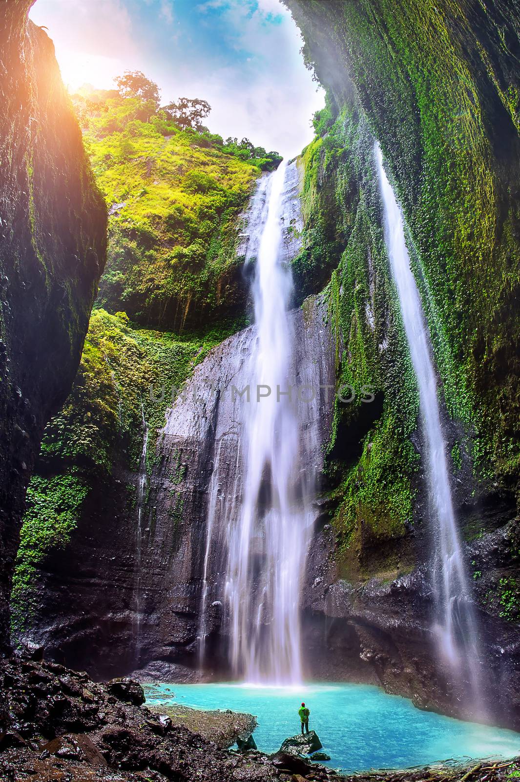 Madakaripura Waterfall is the tallest waterfall in Java and the  by gutarphotoghaphy