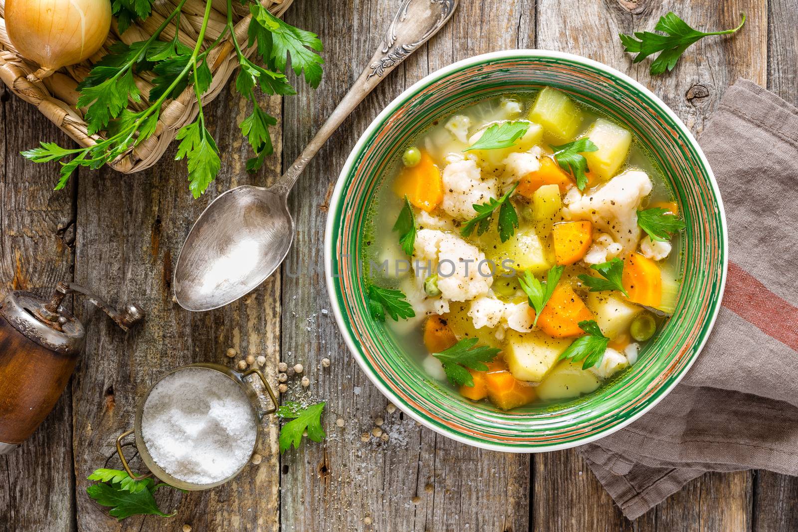 Vegetable soup by yelenayemchuk