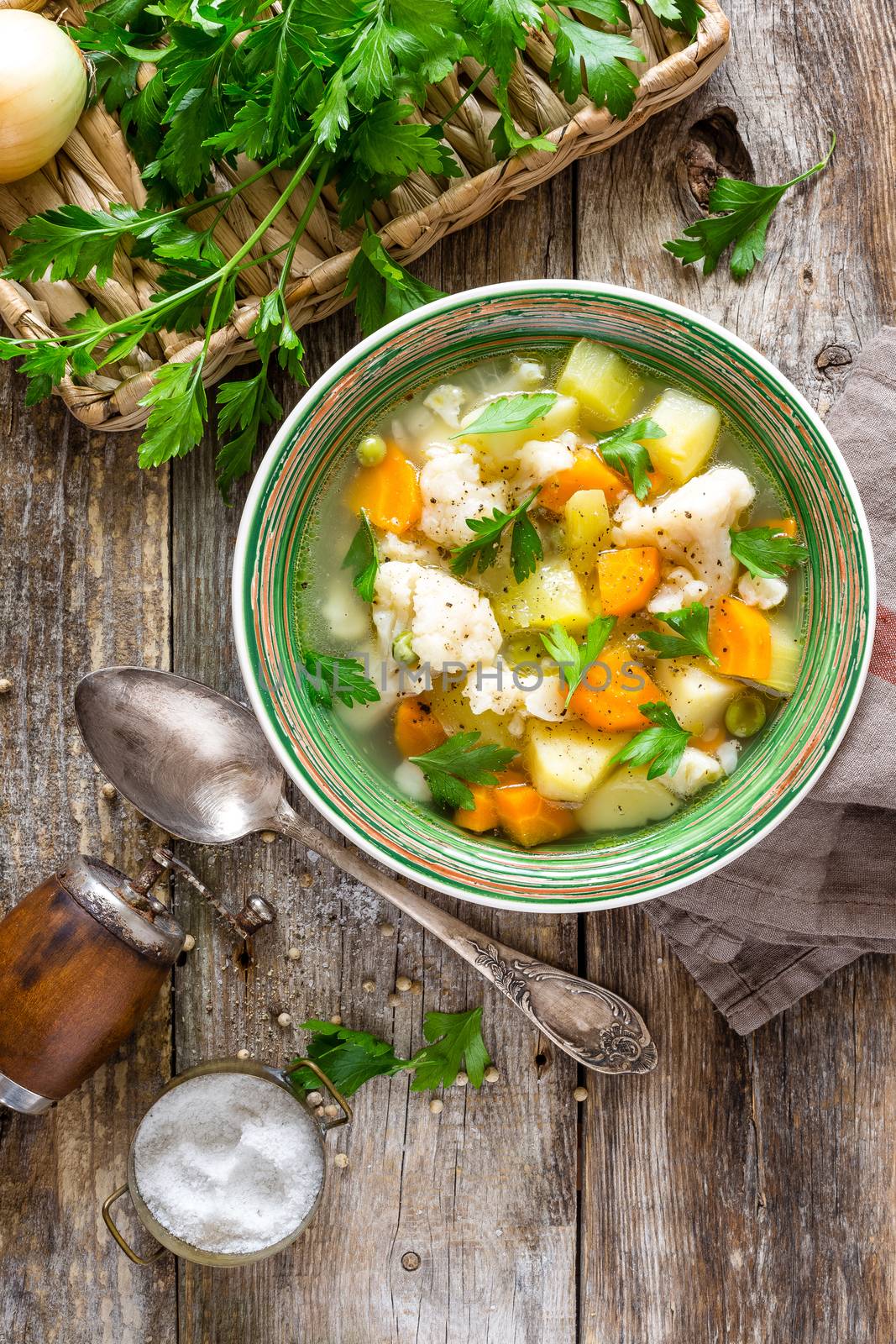 Vegetable soup by yelenayemchuk