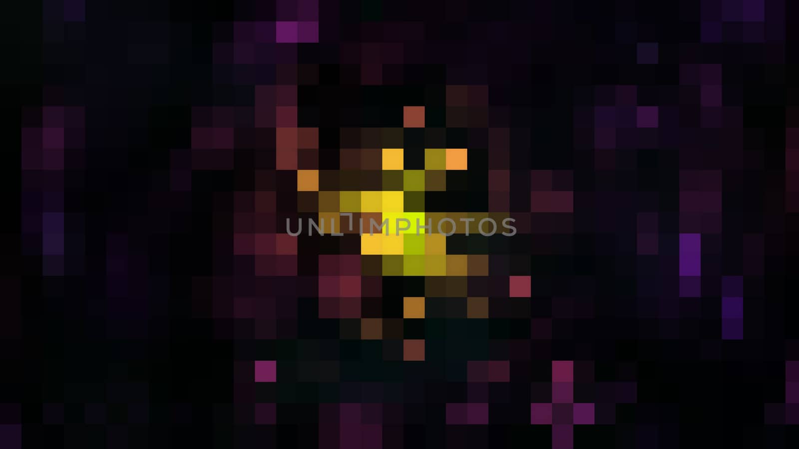 Abstract mosaic background. Digital illustration. 3D rendered