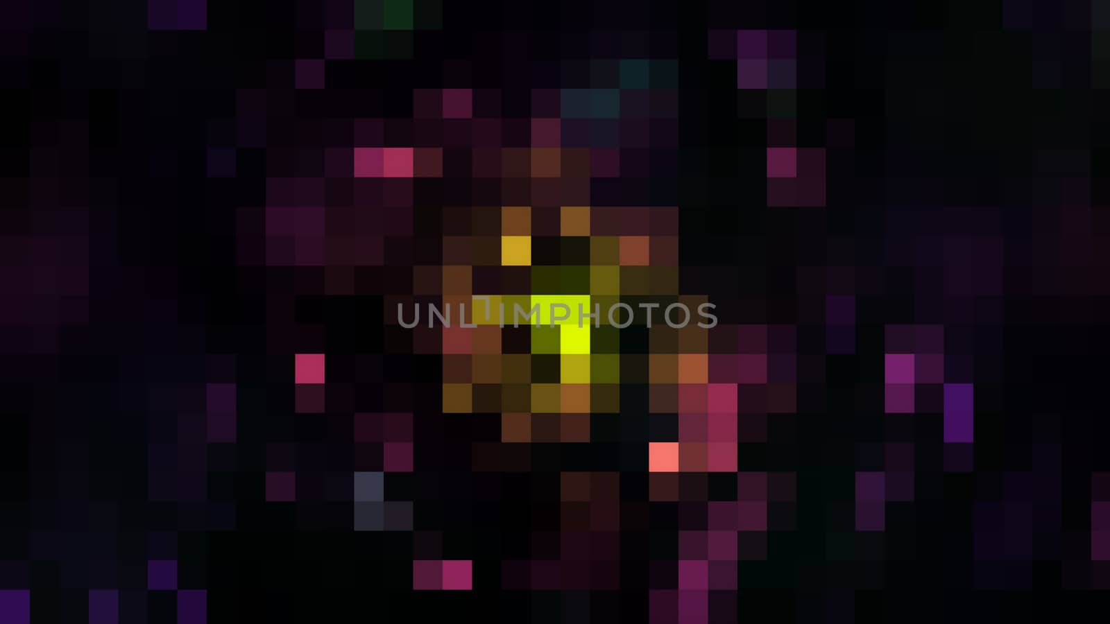 Abstract mosaic background. Digital illustration. 3D rendered