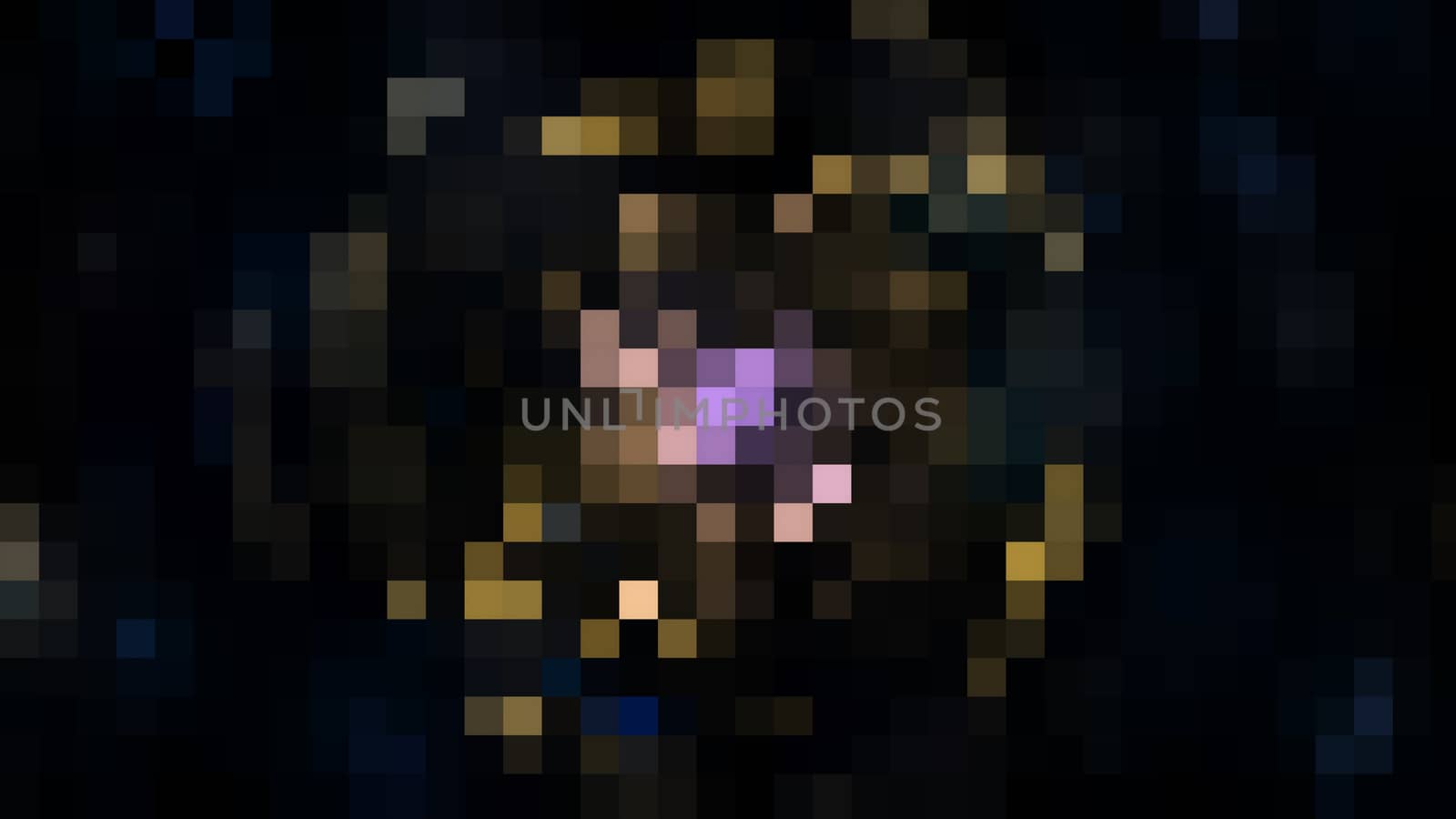 Abstract mosaic background. Digital illustration. 3D rendered