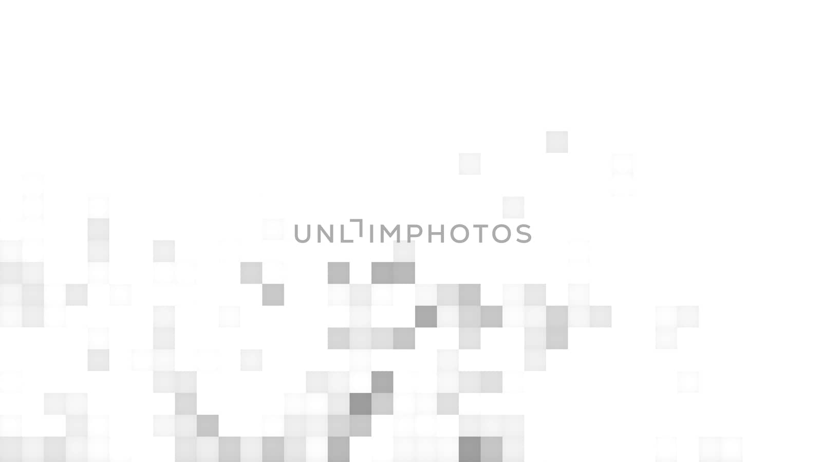Abstract mosaic background. Digital illustration. 3D rendered