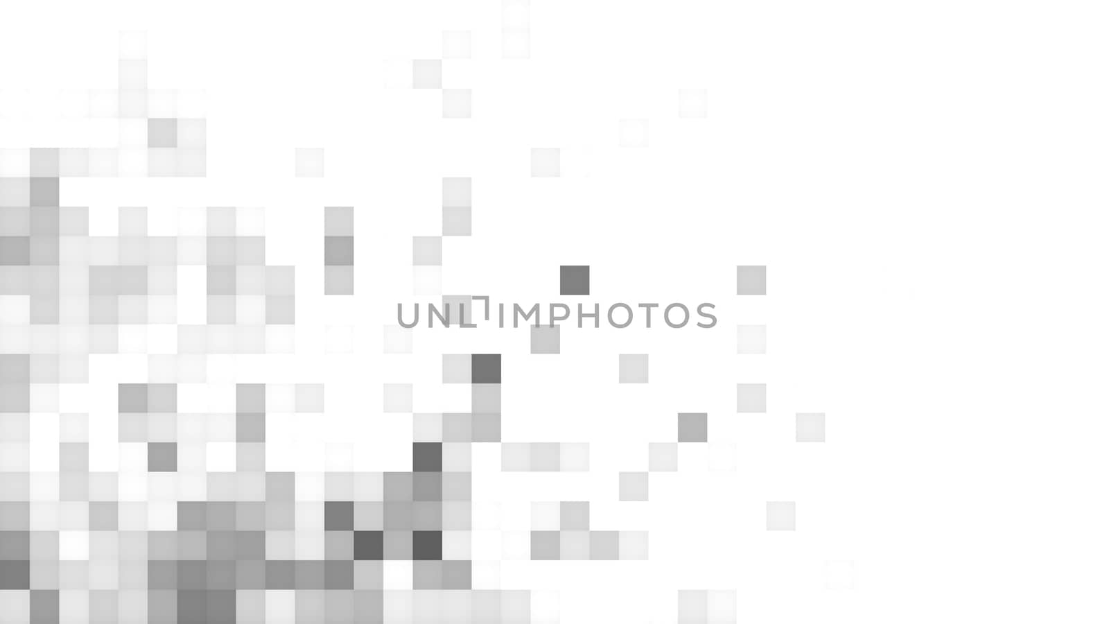 Abstract mosaic background. Digital illustration. 3D rendered