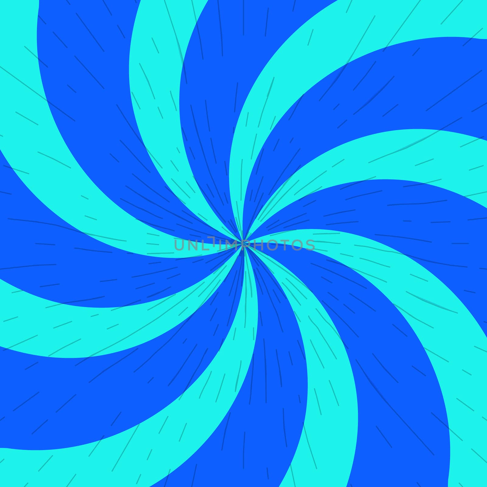 Blue and light-blue twirl background with scratch. bg.