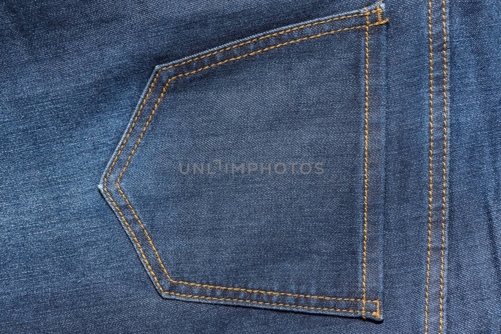 Texture of blue jeans by AlexBush