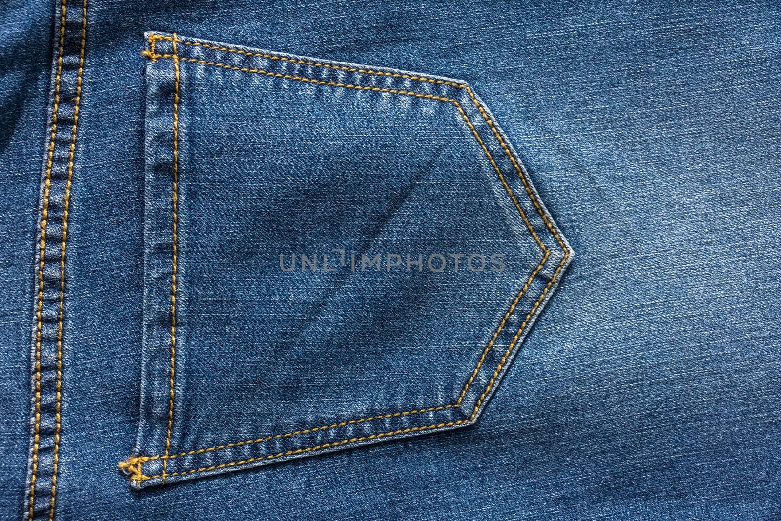 Texture of blue jeans by AlexBush