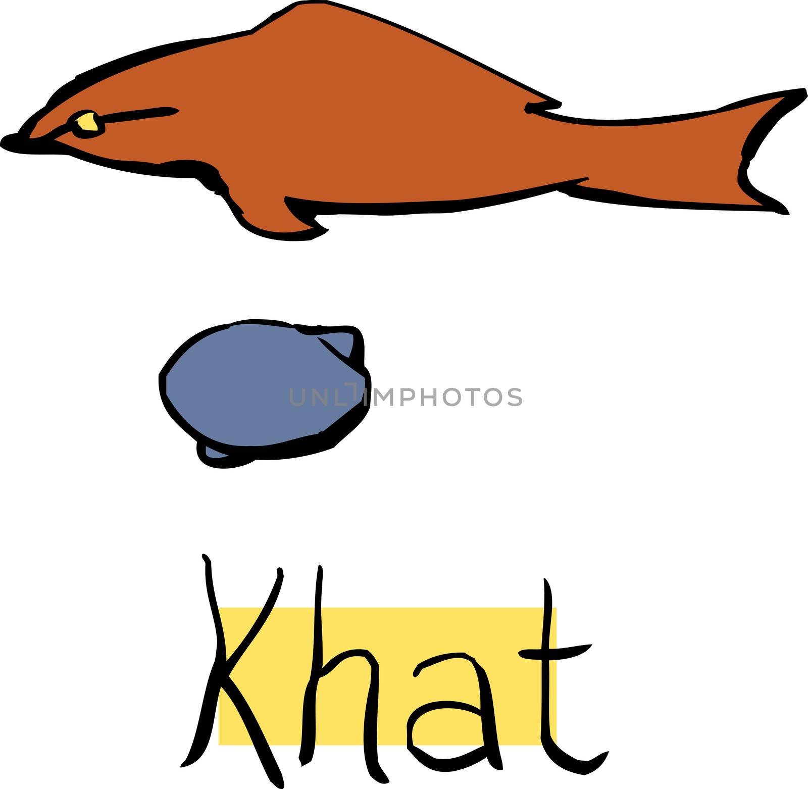 Ancient Egyptian Khat Symbol by TheBlackRhino