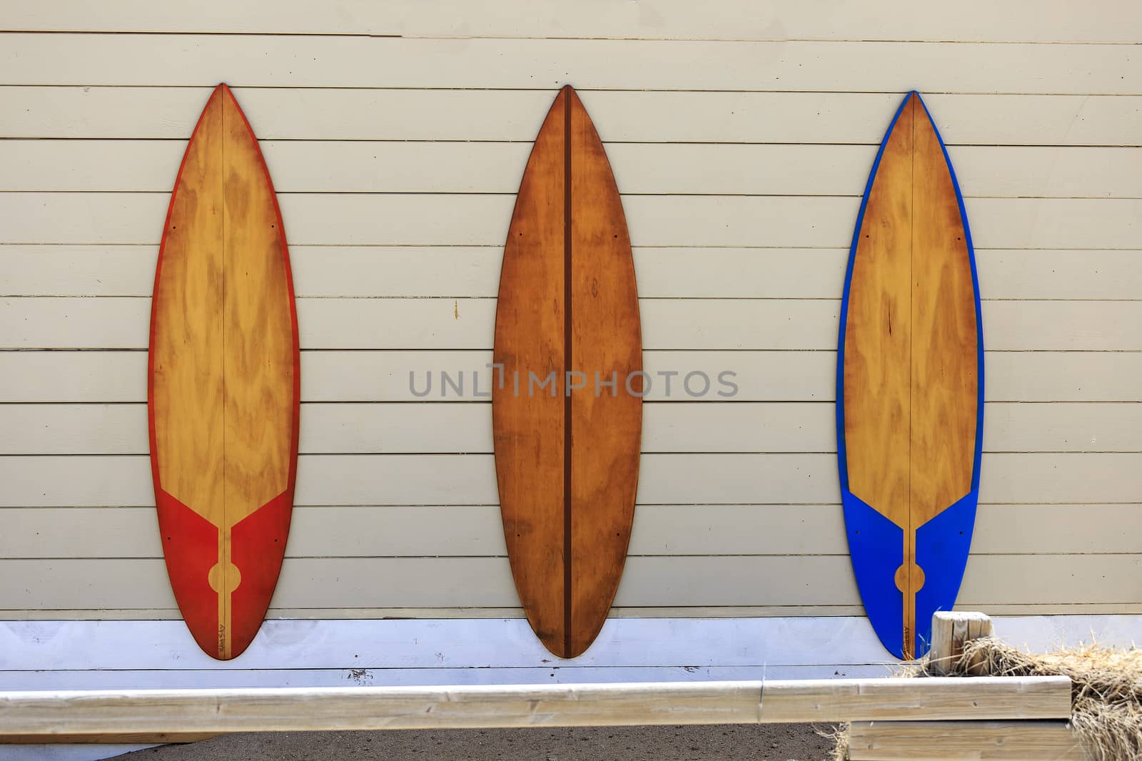 three windsurf tables on the wall