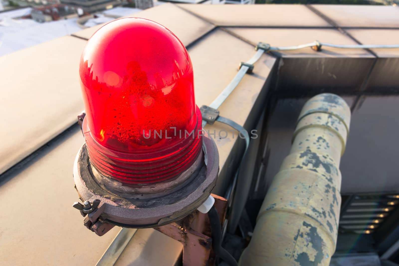 Emergency Light at building terrace