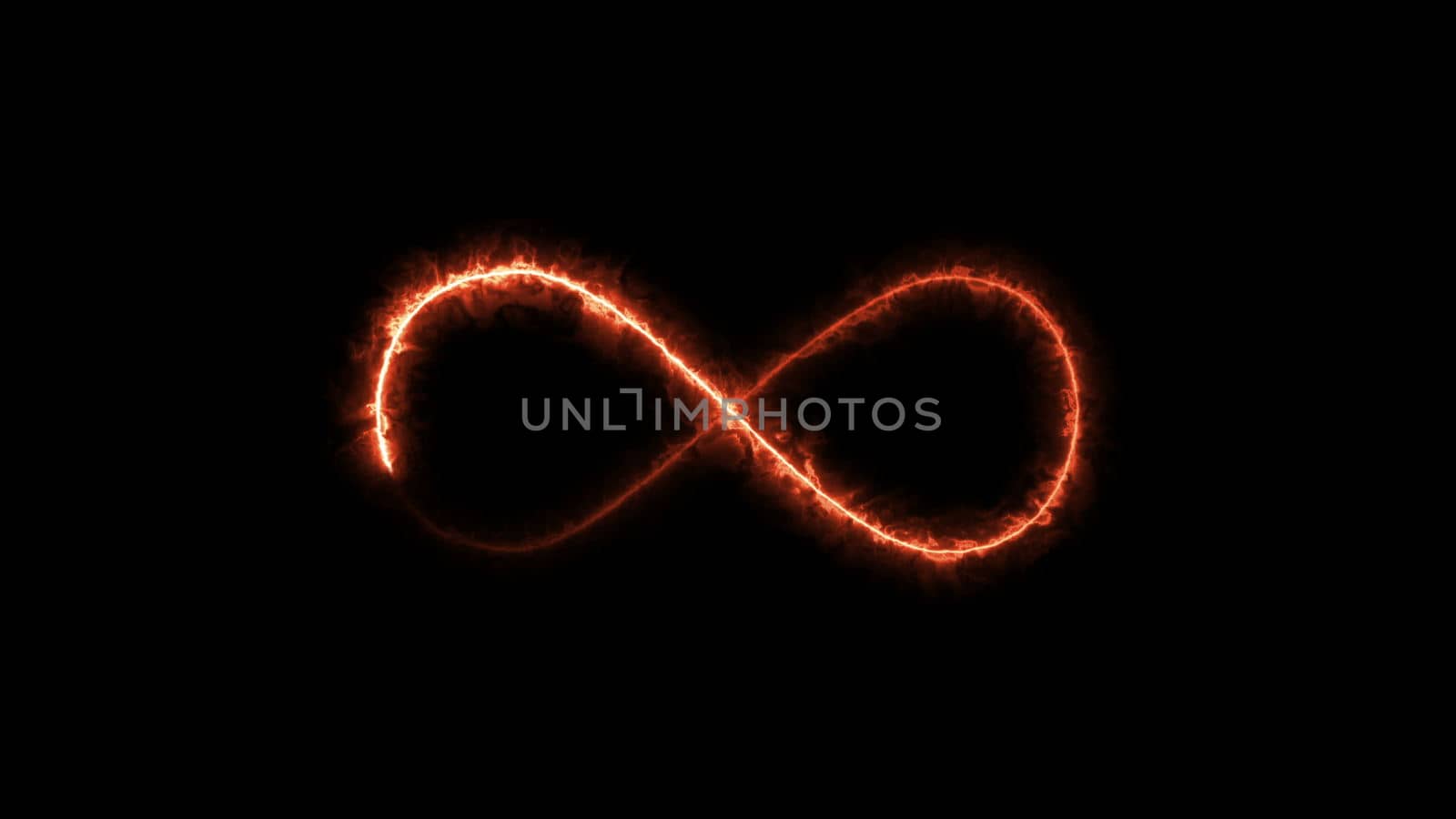 Abstract background with infinity sign. Digital background by nolimit046