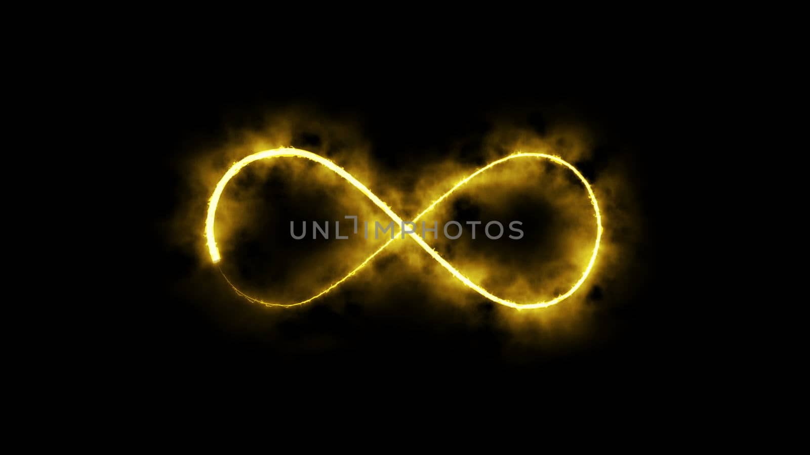 Abstract background with infinity sign. Digital background by nolimit046