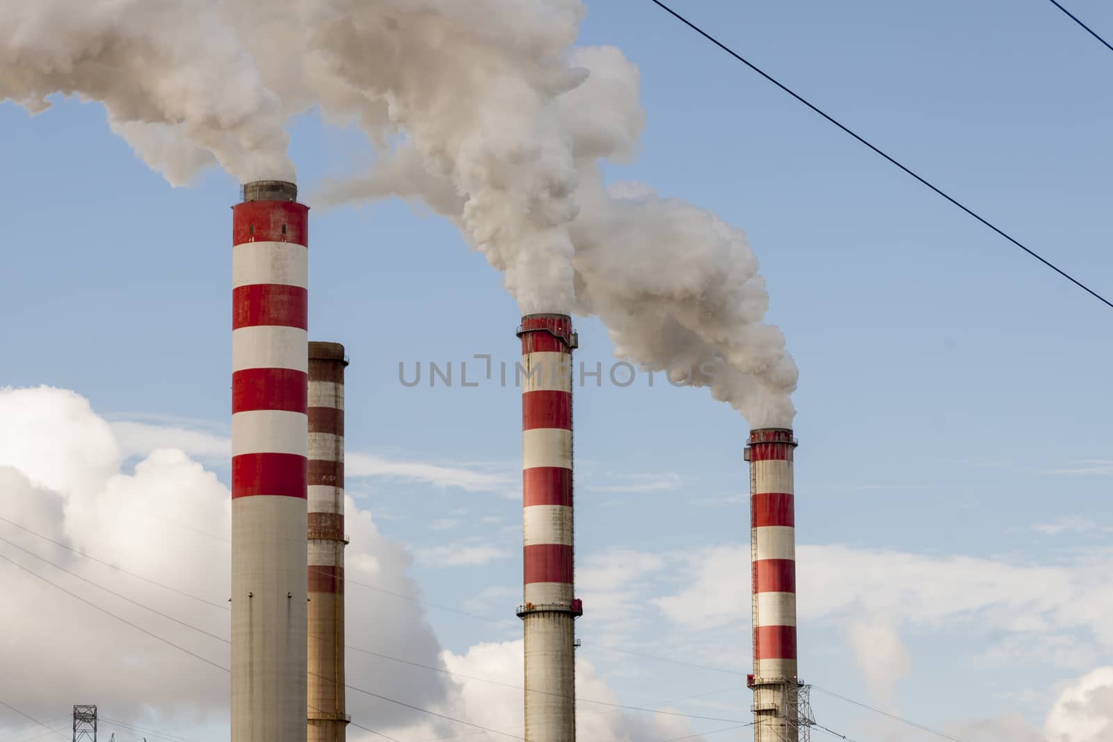 Big pollution in Polish Power Plant - Patnow, Konin. by parys