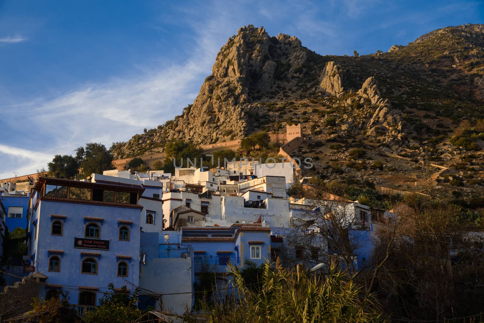 Chefchaouen, the blue city in the Morocco. by johnnychaos