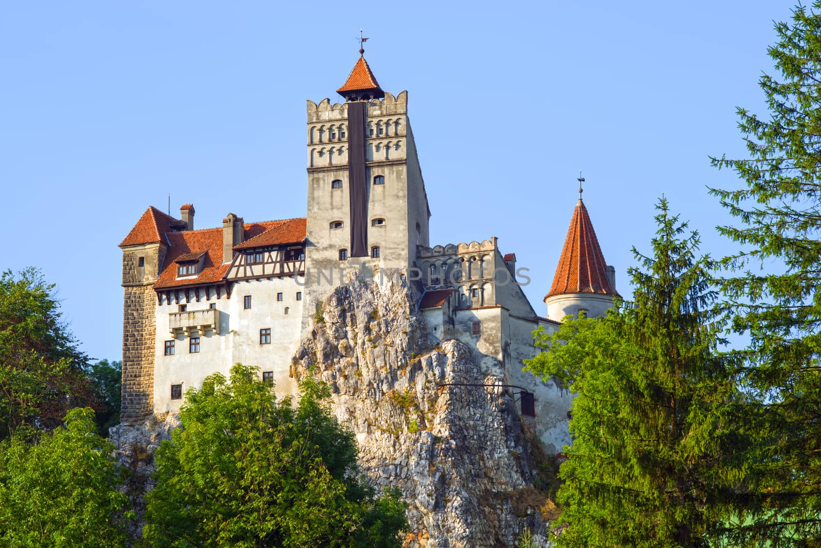 Mysterious place in Transylvania: Dracula's Land, Bran Castle. It was build in 14th century by  Saxons of Kronstadt.