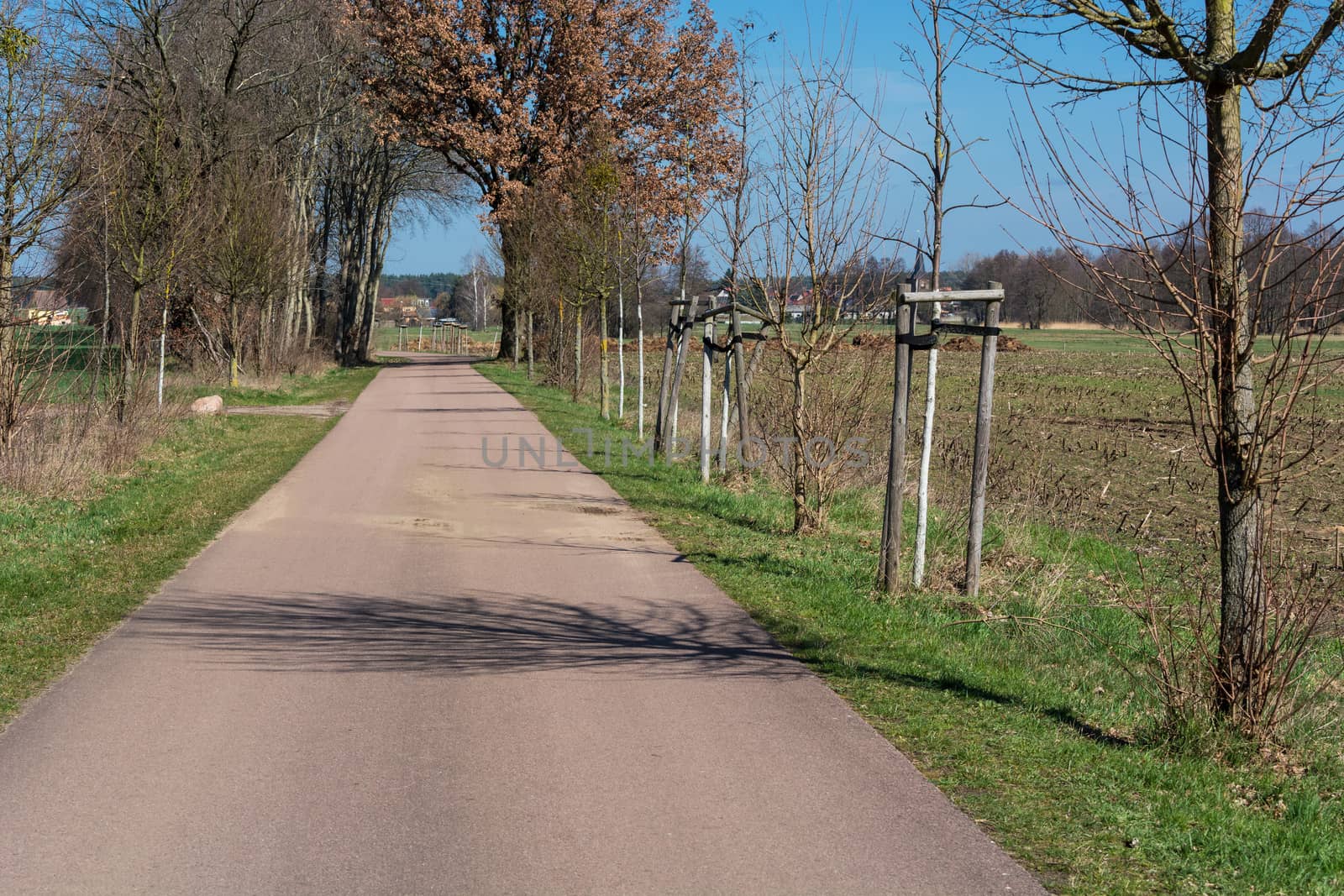 Country road between two villages        by JFsPic