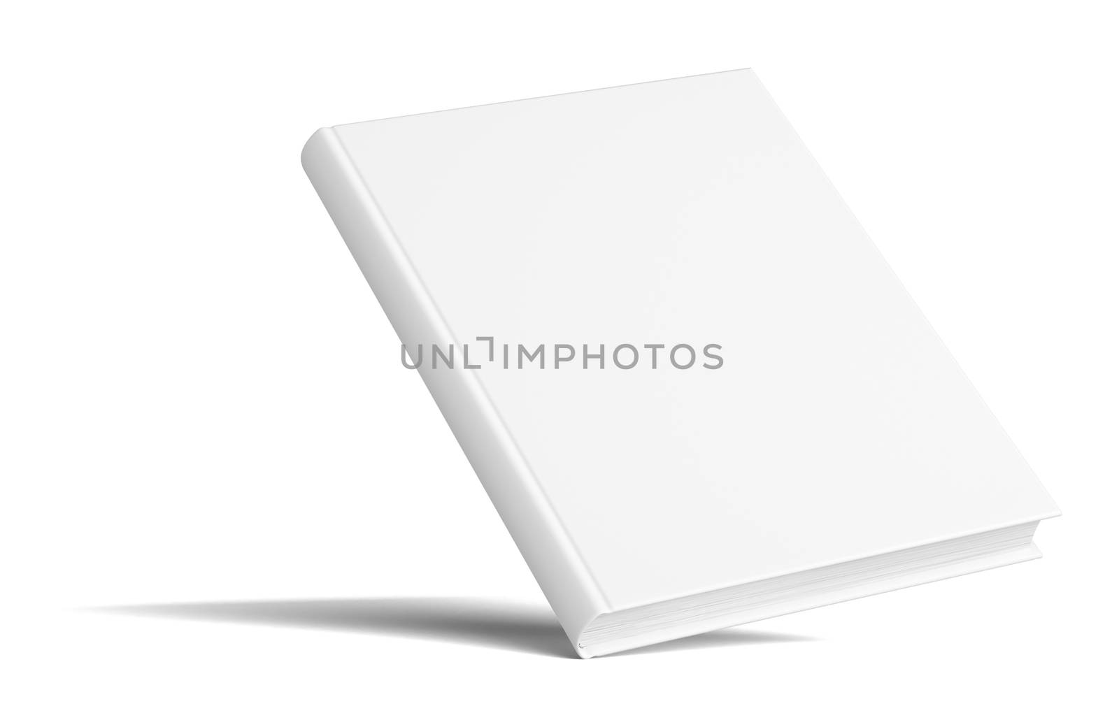 Blank Book With Shadows. Mock Up Template by cherezoff