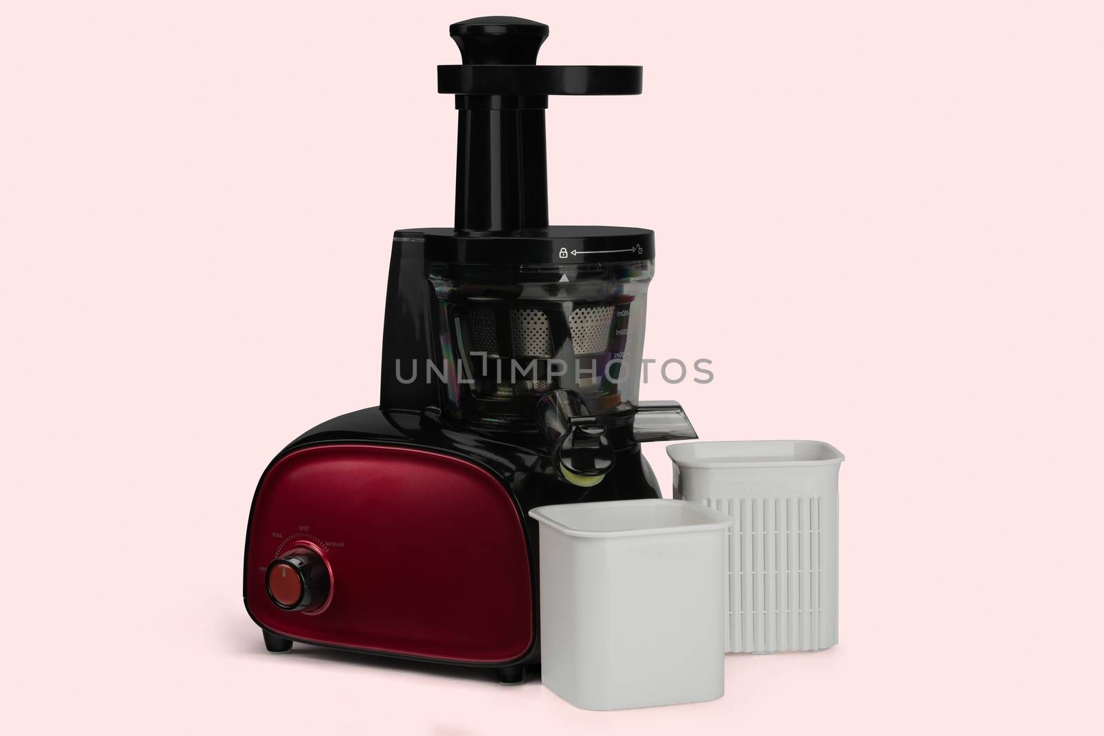 juicer on a pink background by boys1983@mail.ru