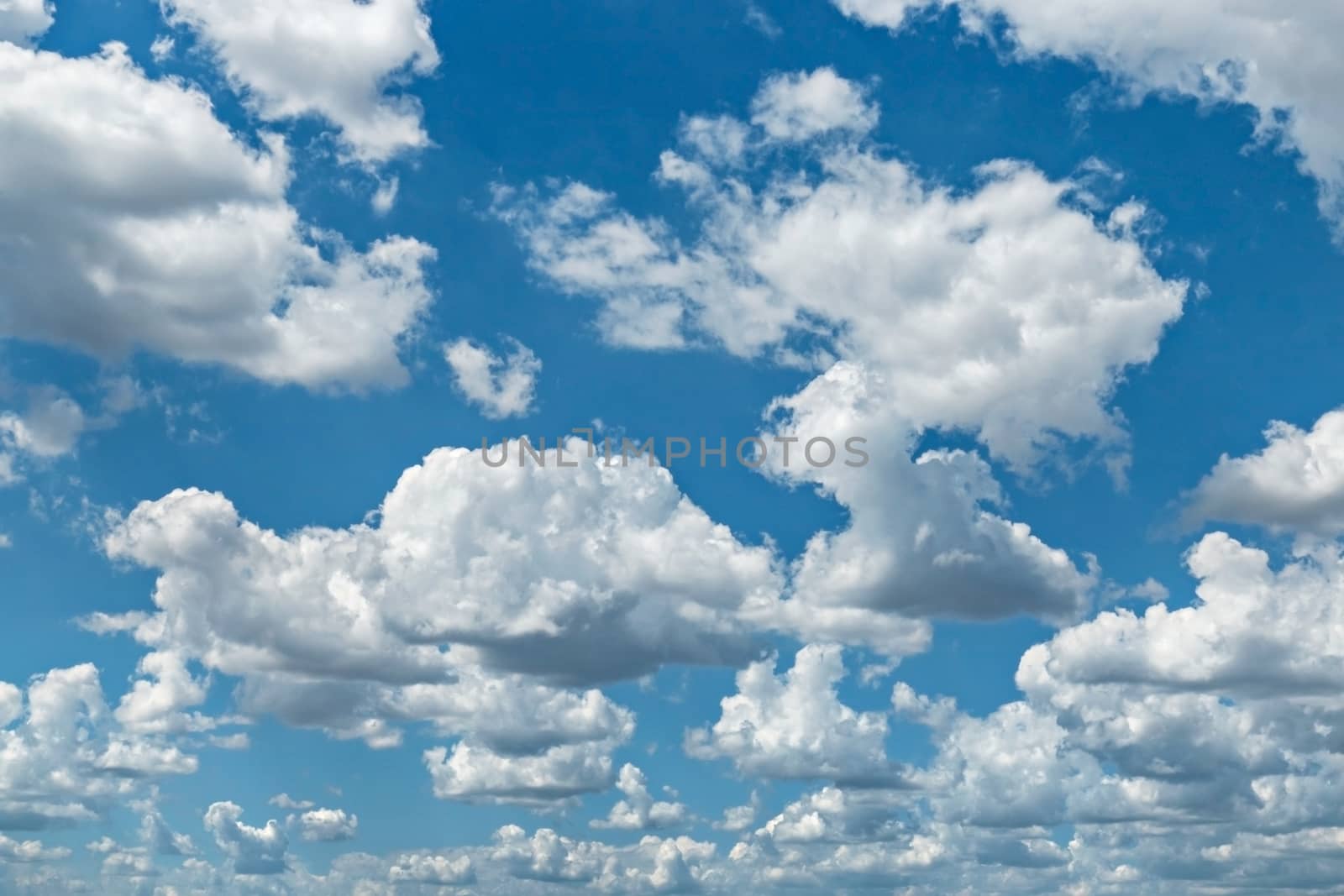 Blue sky with clouds background, blue sky with clouds