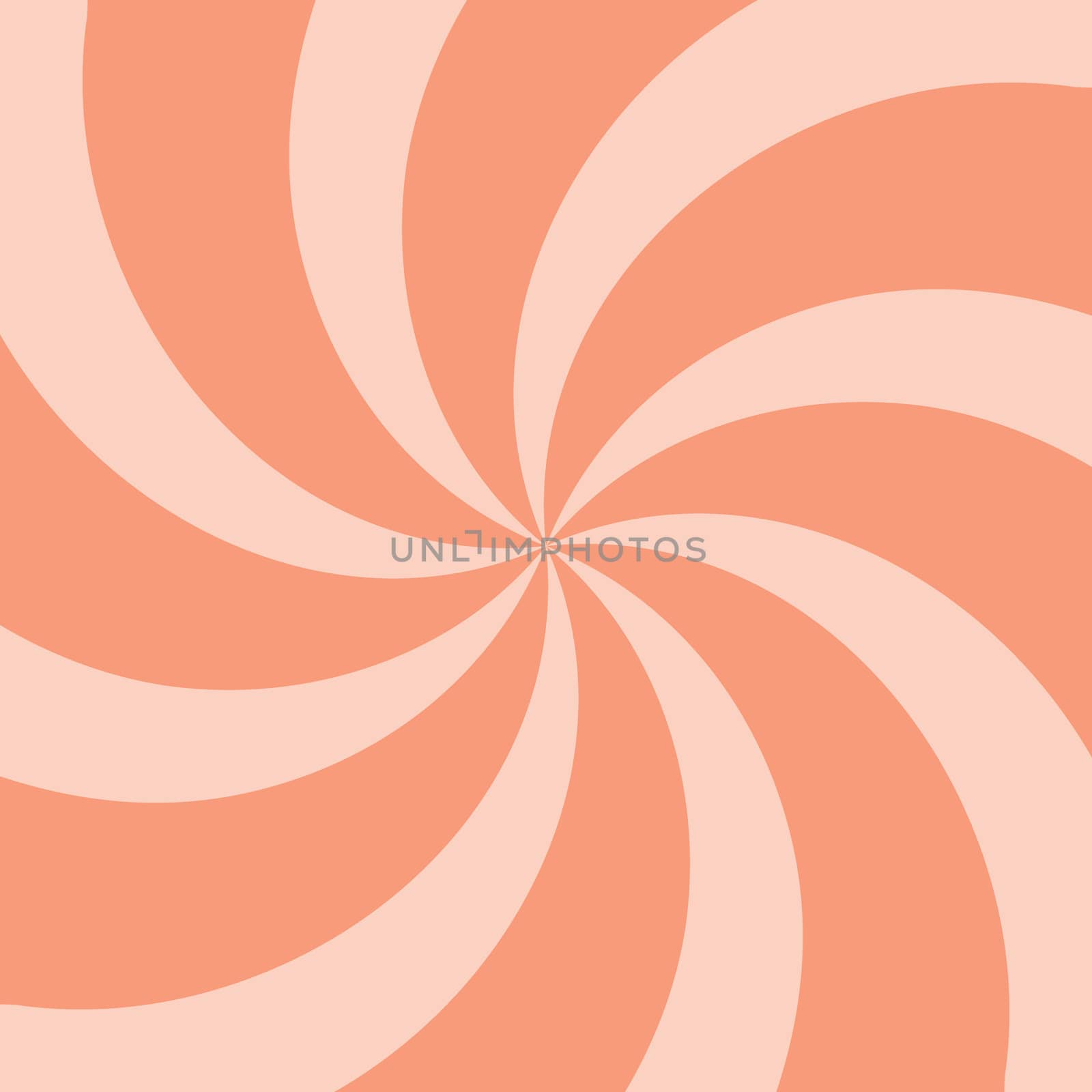 Orange summer twirl background. by Asnia