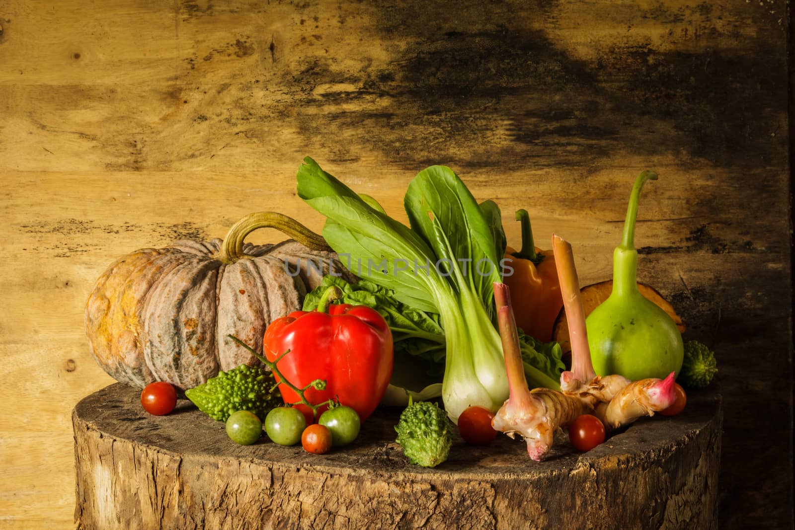 still life Vegetables and fruits. by photosam