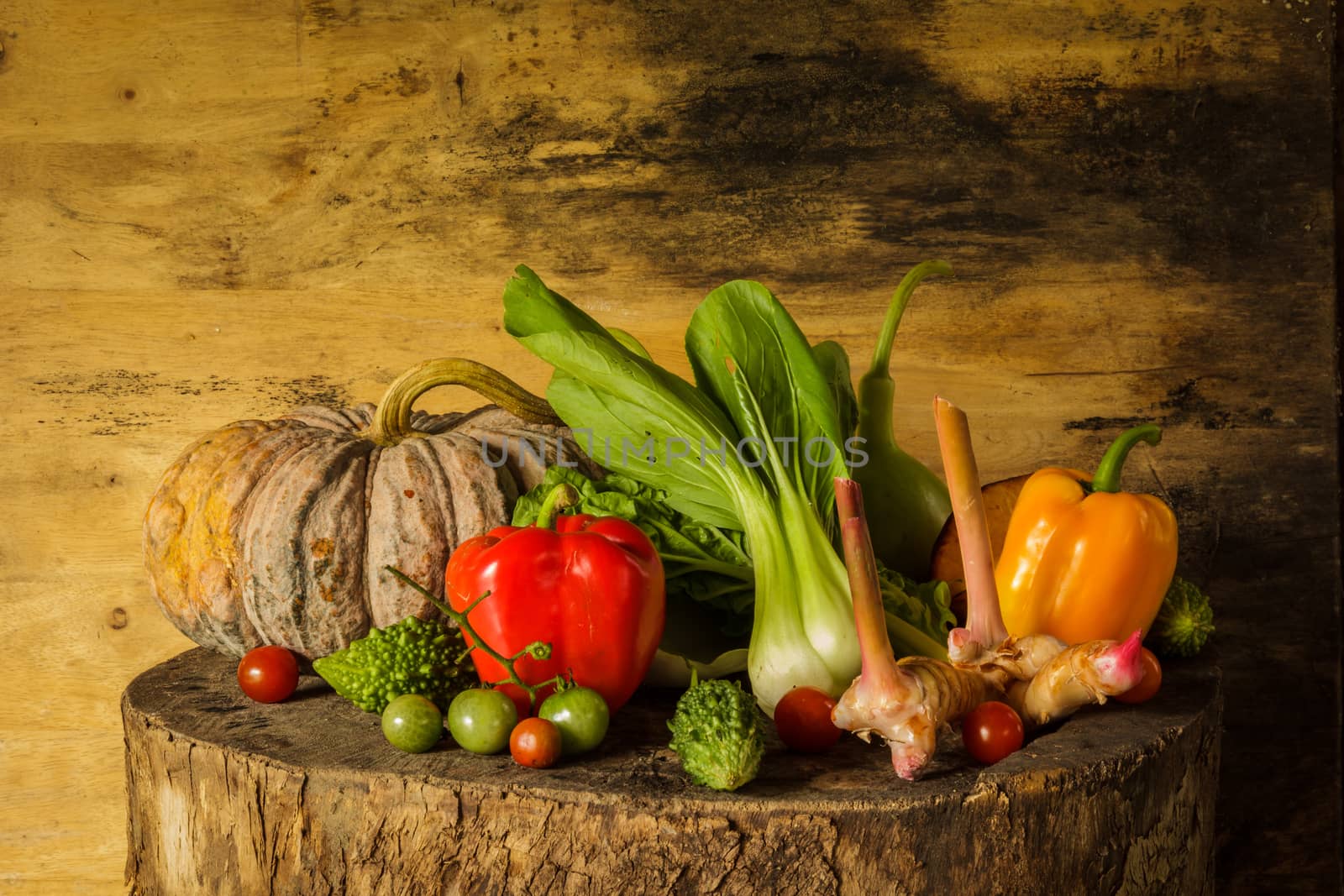 still life Vegetables and fruits. by photosam