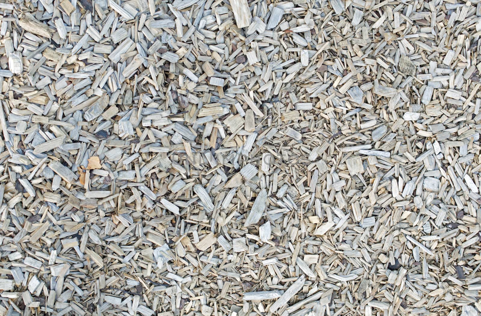 Wooden chips or bark mulch, background, detail