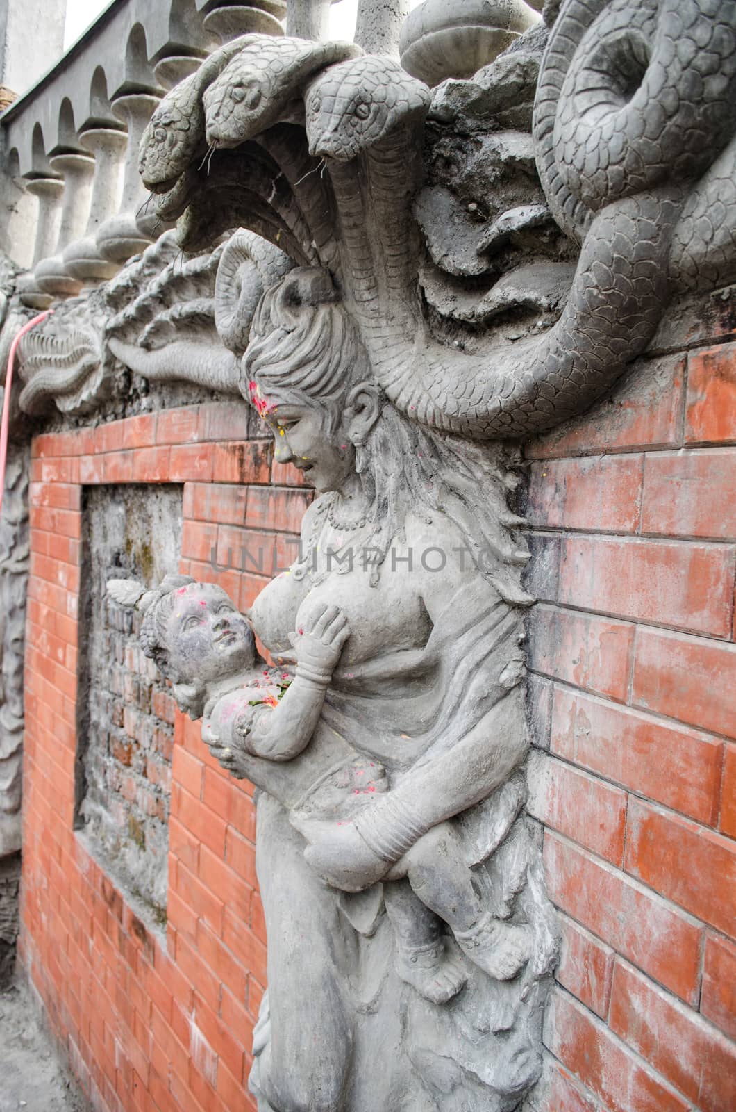 NEPAL-Patan Durbar Square one of the main sights of the Kathmand by visanuwit