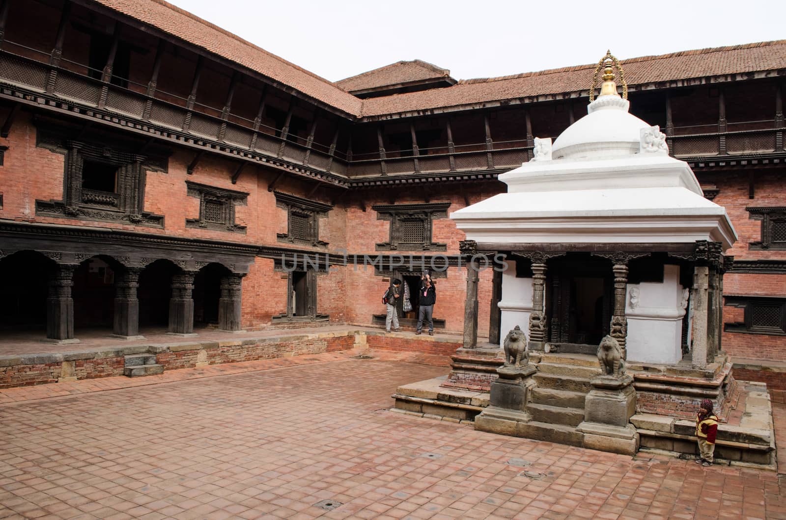 NEPAL-Patan Durbar Square one of the main sights of the Kathmand by visanuwit