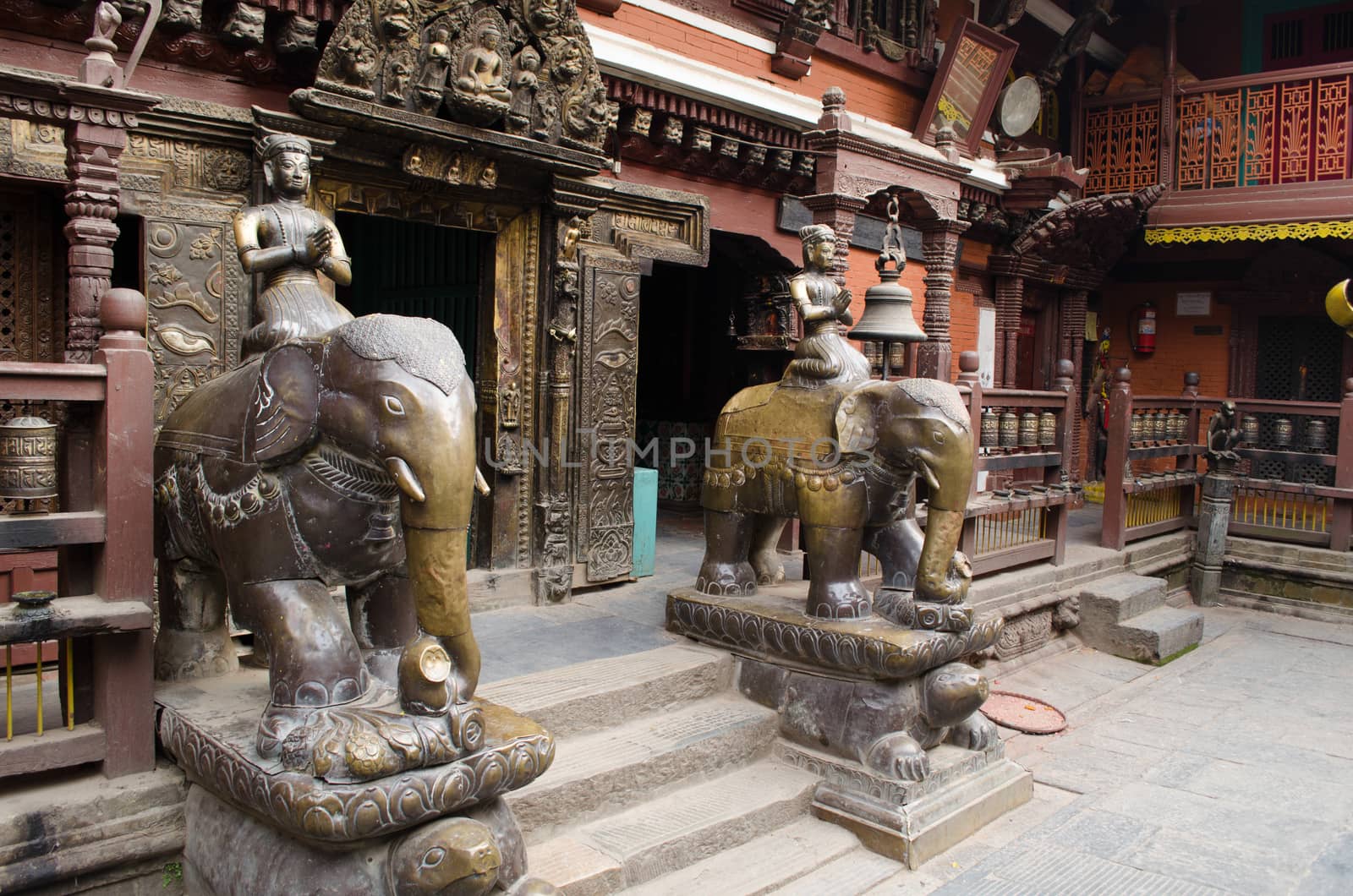 Patan Durbar Square  is situated at the centre of lalitpur city , a world heritage site