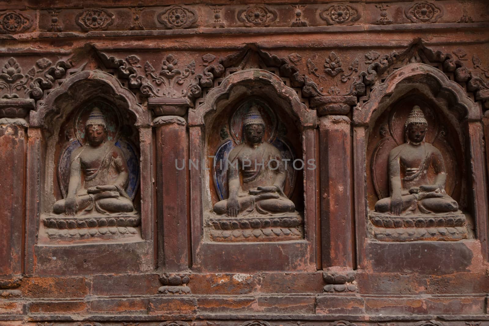 NEPAL-Patan Durbar Square one of the main sights of the Kathmand by visanuwit