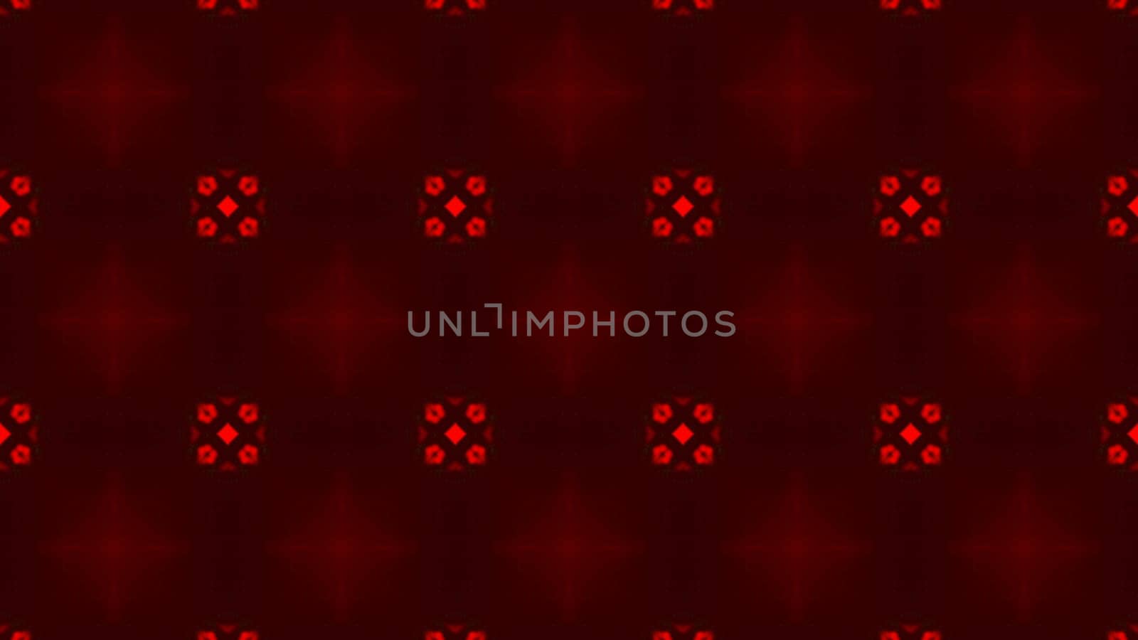 Abstract background with digital kaleidoscope. 3d rendered