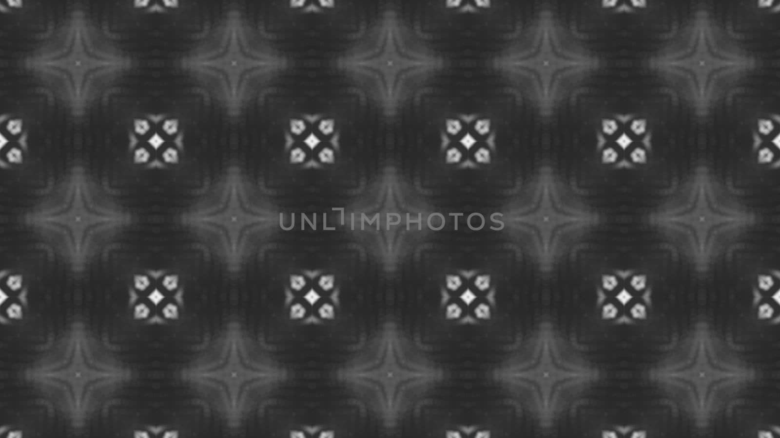 Abstract background with digital kaleidoscope. 3d rendered