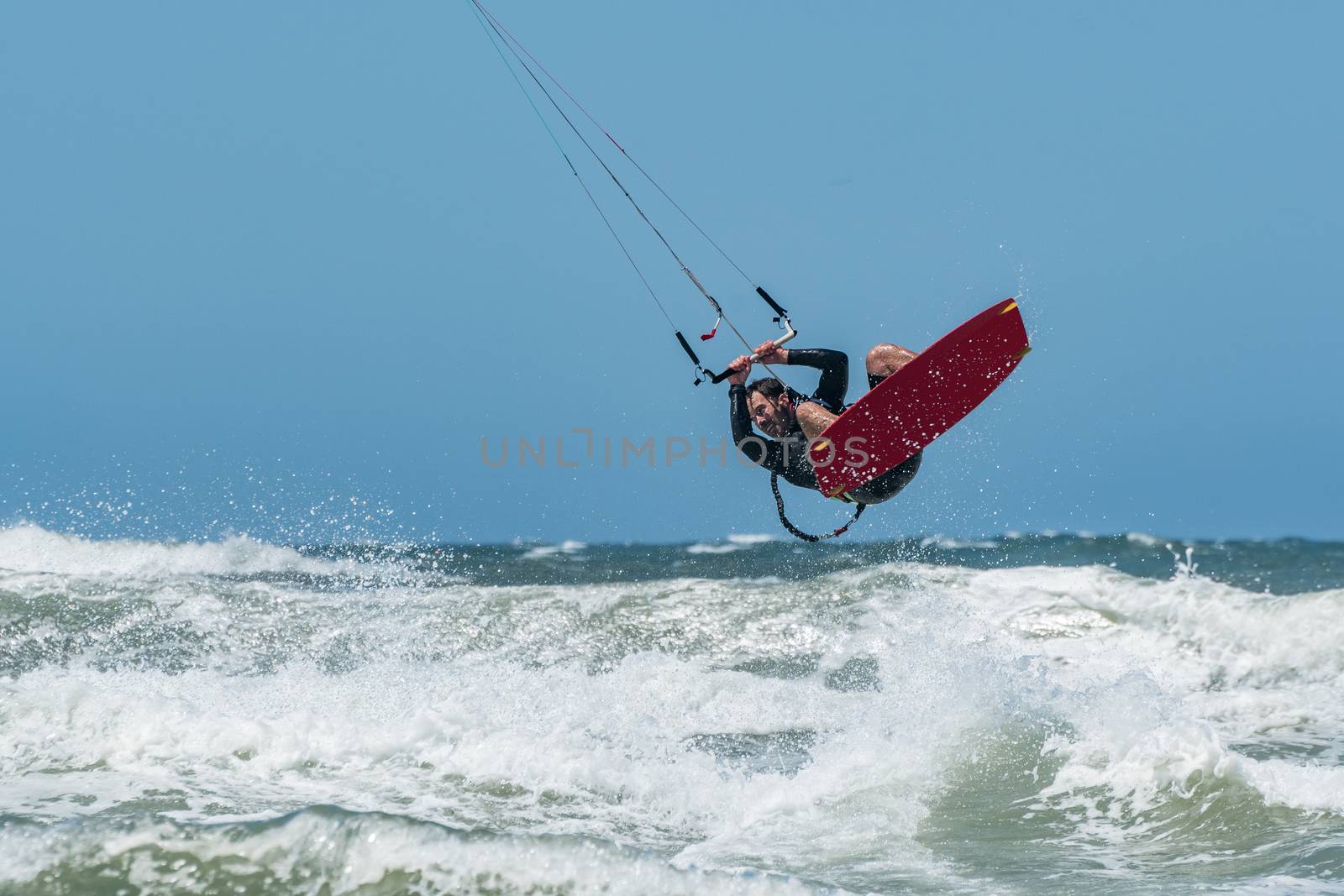 Kite Surfer on a sunny day by homydesign