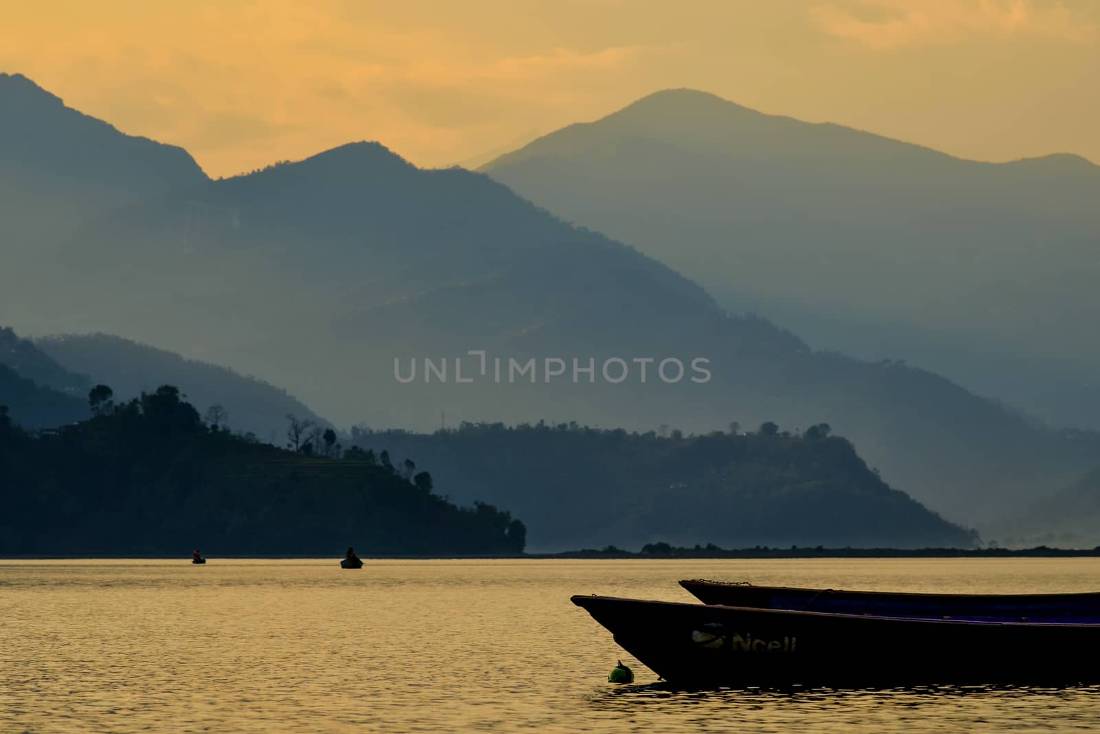 blue sky have cloud in winter season ,thai land ,have feeling happy , and sihouette style