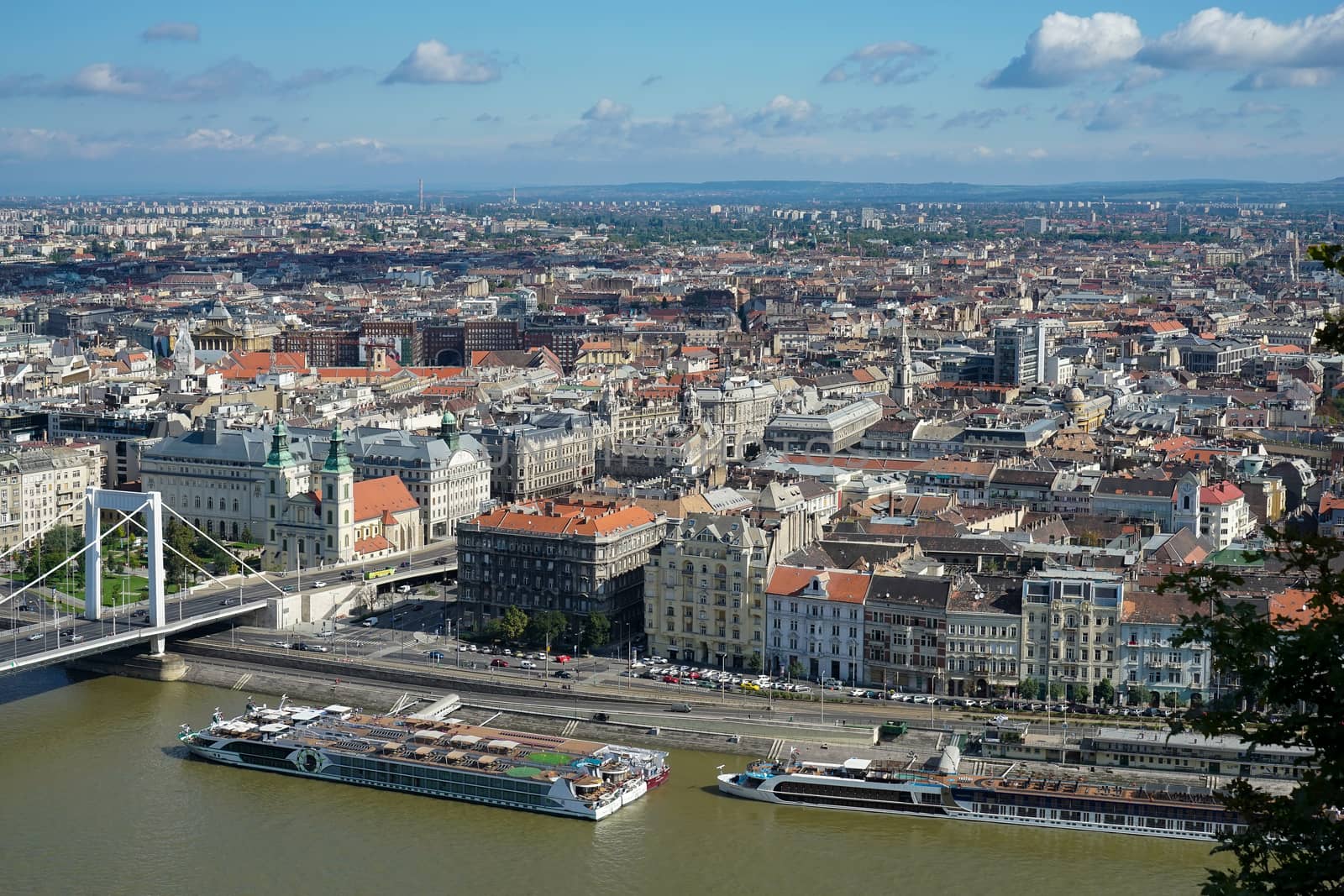 View from Fisherman's Bastion in Budapest