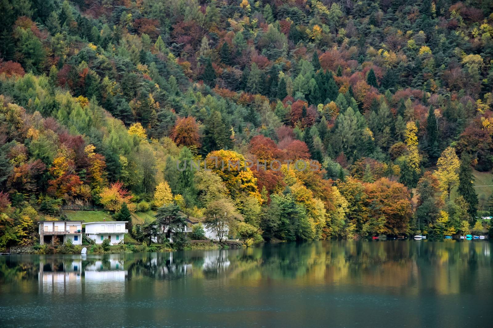 Lago d'Idro Autumn View