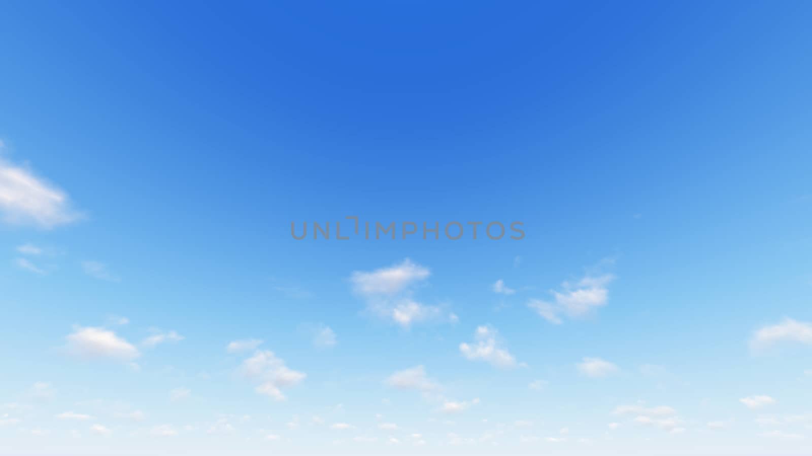 Cloudy blue sky abstract background, blue sky background with tiny clouds, 3d illustration